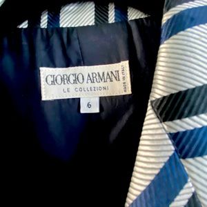 Giorgio Armani - striped jacket - EUC